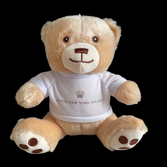 Lotte New York Palace Plush Teddy Bear 9" - Picture 1 of 6